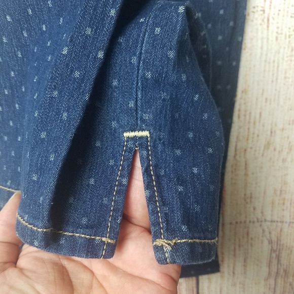 Lucky Brand skinny jeans crop polka dot size 00 - Picture 8 of 8